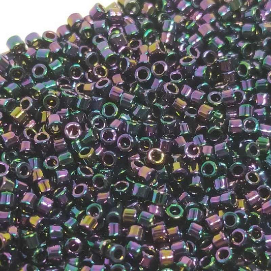 11/0 MIYUKI delica - Purple Iris - DB004 - 1gr. -  - Crystaldreams Abalorios