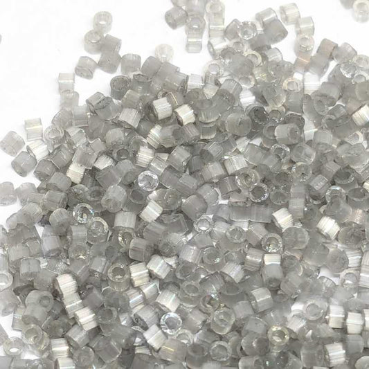 11/0 MIYUKI delica - Satin Smoked Grey - 1gr. -  - Crystaldreams Abalorios