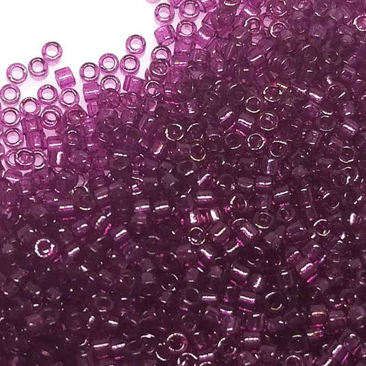 11/0 MIYUKI delica - Transparent Garnet - 1gr. -  - Crystaldreams Abalorios