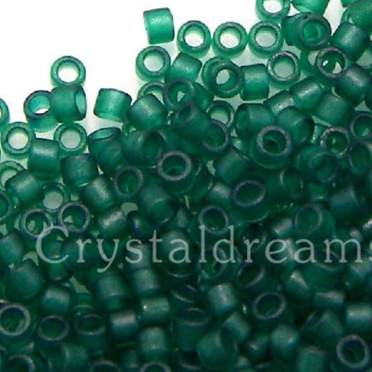 11/0 MIYUKI delica - Transparent Kelly Green Mate - 1gr. DB776 -  - Crystaldreams Abalorios