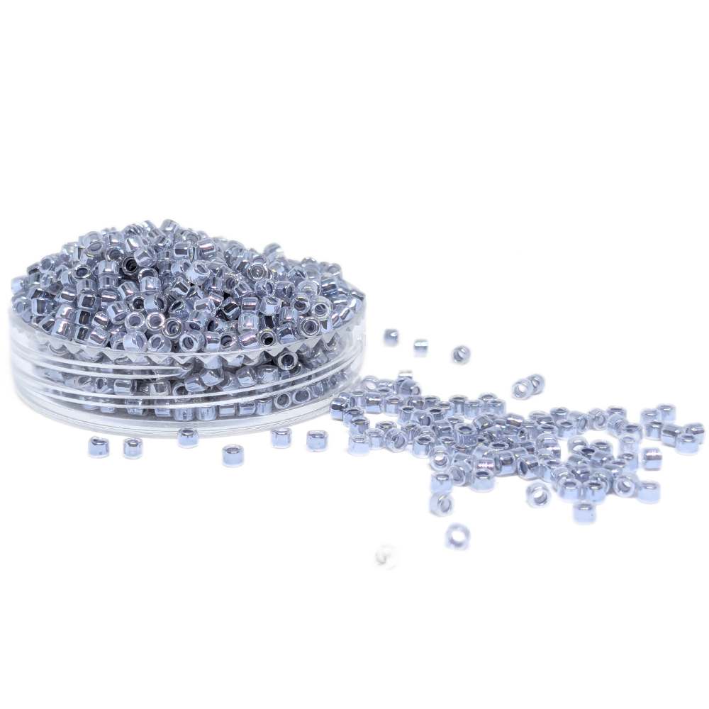 11/0 MIYUKI delica DB0242 Ceylon Silver Gray - 1gr. -  