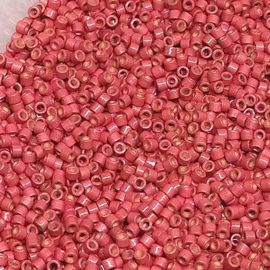 11/0 MIYUKI delica Duracoat Galv. Lt. Cranberry 1gr. - DB1841F -  - Crystaldreams Abalorios
