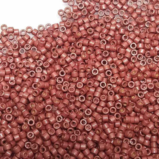 11/0 MIYUKI delica Duracoat Galv. Matte Berry 1gr. - DB1838F -  - Crystaldreams Abalorios