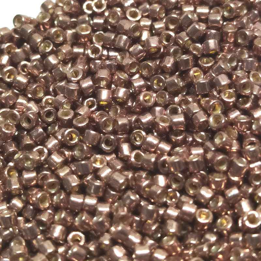 11/0 MIYUKI delica Duracoat Galvanized Dark Mauve 1gr. - DB1843 -  - Crystaldreams Abalorios