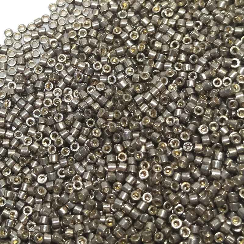 11/0 MIYUKI delica Duracoat Galvanized Pewter DB1852 1gr. -  - Crystaldreams Abalorios