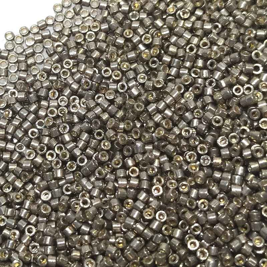 11/0 MIYUKI delica Duracoat Galvanized Pewter DB1852 1gr. -  - Crystaldreams Abalorios