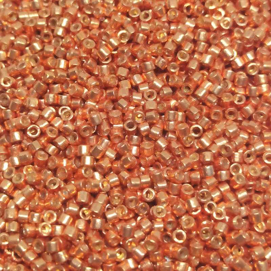 11/0 MIYUKI delica Duracoat Galvanized Pink Blush - 1gr. DB1837 -  - Crystaldreams Abalorios