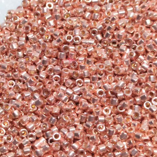 11/0 MIYUKI delica Duracoat Galvanized Rose Gold - 1gr. DB2503 -  - Crystaldreams Abalorios
