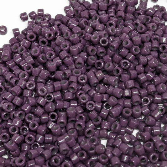 11/0 MIYUKI delica Duracoat Opaque Dk. Purple - 1gr. - DB2360 -  - Crystaldreams Abalorios