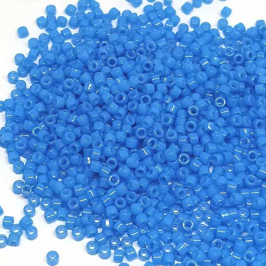 11/0 MIYUKI delica Duracoat Opaque Dyed Delphinium 1gr. 2134 -  - Crystaldreams Abalorios