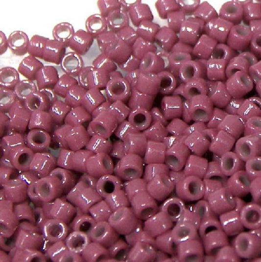11/0 MIYUKI delica Duracoat Opaque Grape Purple - 1gr. - DB2355 -  - Crystaldreams Abalorios