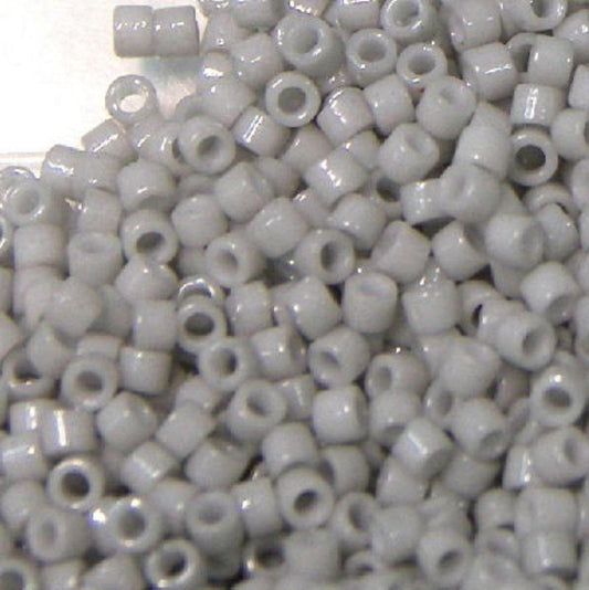 11/0 MIYUKI delica Duracoat Opaque Soft Grey - 1gr. - DB2366 -  - Crystaldreams Abalorios
