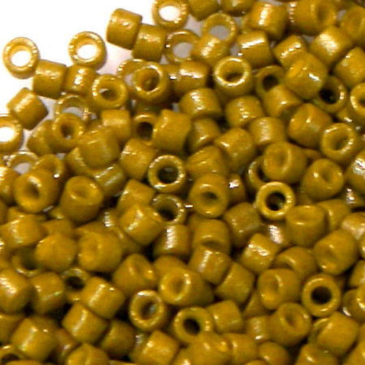 11/0 MIYUKI delica Duracoat Spanish Olive Opaq DB2141 1gr -  - Crystaldreams Abalorios