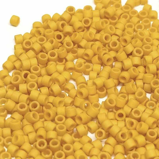 11/0 MIYUKI delica Frosted Opaque Glaze Beige - 1gr. - DB2285 -  - Crystaldreams Abalorios