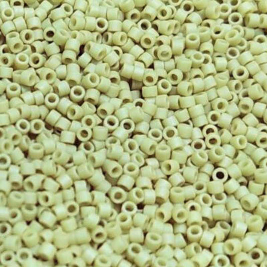 11/0 MIYUKI delica Frosted Opaque Glaze Honeydew - 1gr. - DB2290 -  - Crystaldreams Abalorios