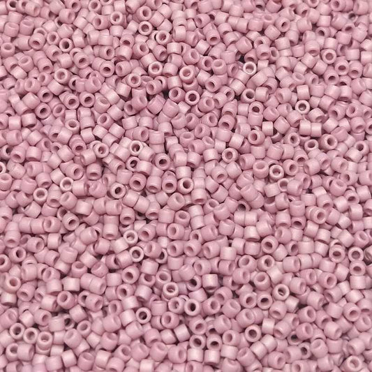 11/0 MIYUKI delica Frosted Opaque Glaze Mauve - 1gr. - DB2294 -  - Crystaldreams Abalorios