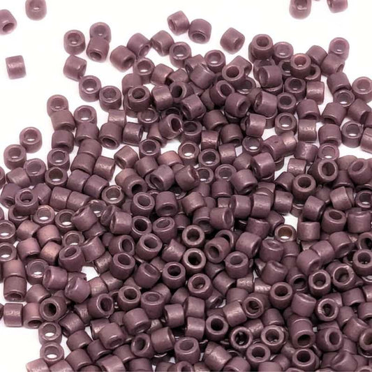 11/0 MIYUKI delica Frosted Opaque Glaze Plum - 1gr. - DB2295 -  - Crystaldreams Abalorios