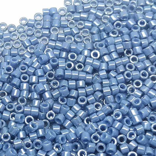 11/0 MIYUKI delica Luster Opaque Blue - 1gr. DB267 -  - Crystaldreams Abalorios