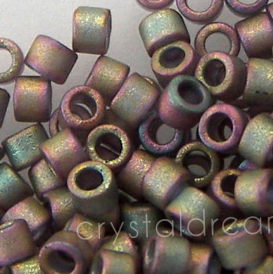 11/0 MIYUKI delica Matte Metal Khaki Iris 1gr DB380 -  - Crystaldreams Abalorios