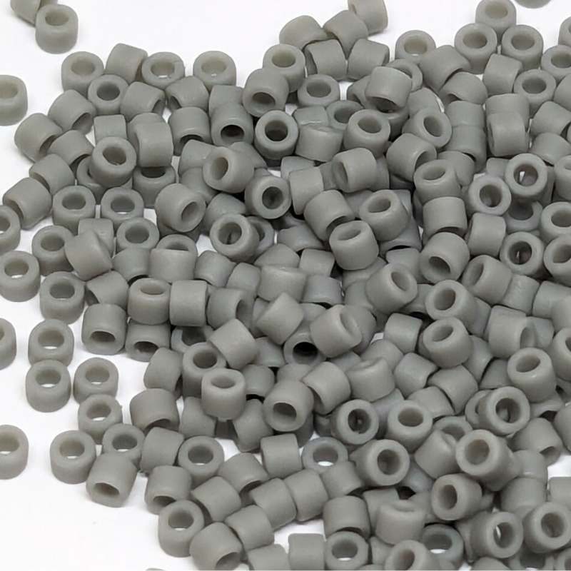 11/0 MIYUKI delica Matte Opaque Gray - 1gr. DB761 -  - Crystaldreams Abalorios