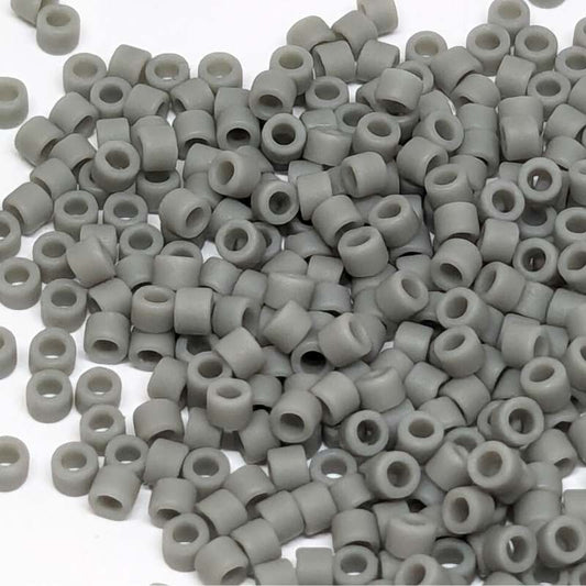 11/0 MIYUKI delica Matte Opaque Gray - 1gr. DB761 -  - Crystaldreams Abalorios