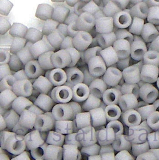 11/0 MIYUKI delica Matte Opaque Light Smoke 1gr- DB1518 -  - Crystaldreams Abalorios