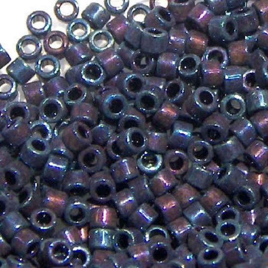 11/0 MIYUKI delica Metall. Blue Iris - 1gr. - DB025 -  - Crystaldreams Abalorios