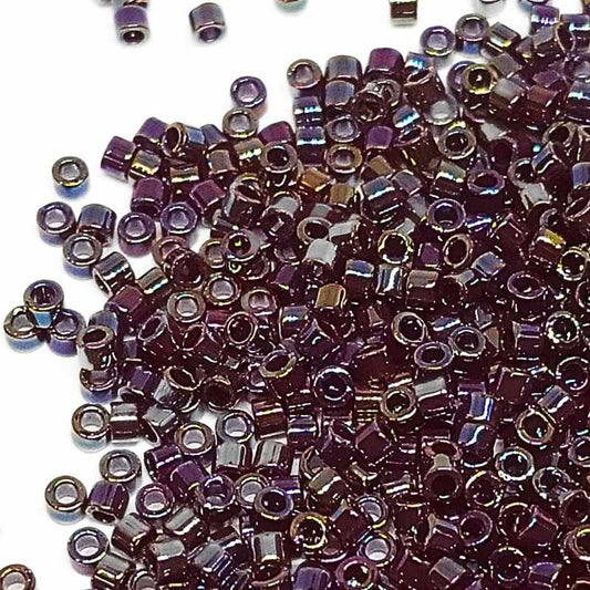 11/0 MIYUKI delica Opaque Currant AB - 1gr. - DB1574 -  - Crystaldreams Abalorios