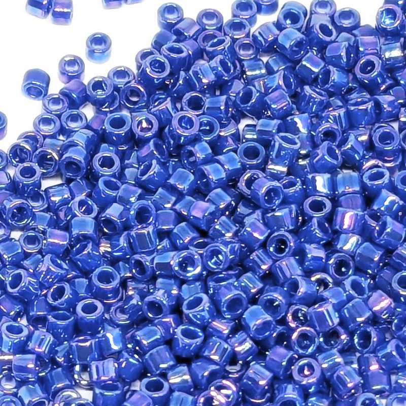 11/0 MIYUKI delica Opaque Cyan Blue AB - 1gr. - DB1578 -  - Crystaldreams Abalorios