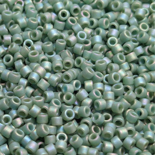 11/0 MIYUKI delica Opaque Glazez Frosted Celadon 1gr. - DB2313 -  - Crystaldreams Abalorios