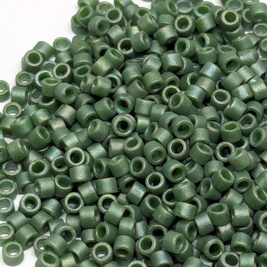 11/0 MIYUKI delica Opaque Glazez Frosted Shamrock 1gr. - DB2312 -  - Crystaldreams Abalorios