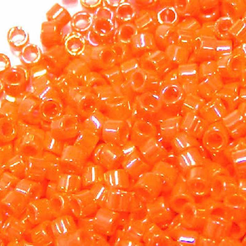 11/0 MIYUKI delica Opaque Mandarin AB - 1gr. - DB1573 -  - Crystaldreams Abalorios
