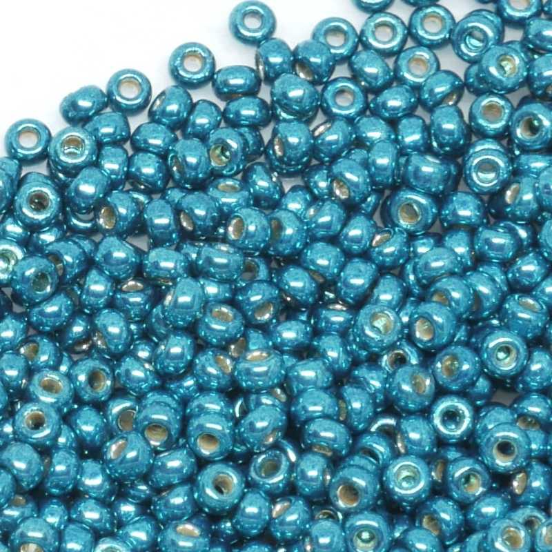 11/0 MIYUKI rocalla Duracoat Galv. Capri Blue 1gr. 5113 -  - Crystaldreams Abalorios