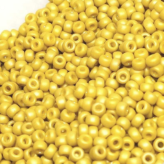 11/0 MIYUKI rocalla Glazed Frosted Citron 1gr. 4692 -  - Crystaldreams Abalorios