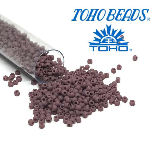 11/0 Toho - rocalla - Frosted Opaque Lavender - 5gr. col.52F -  - Crystaldreams Abalorios