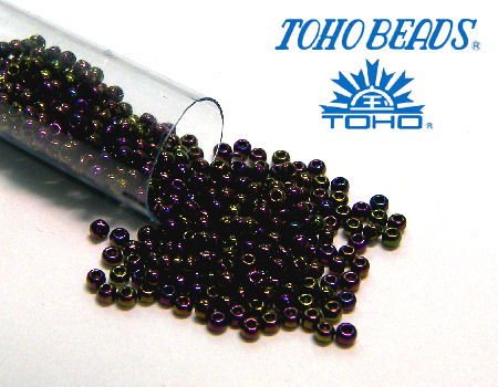 11/0 Toho - rocalla - Met. Iris Purple - 5gr. col.85 -  - Crystaldreams Abalorios