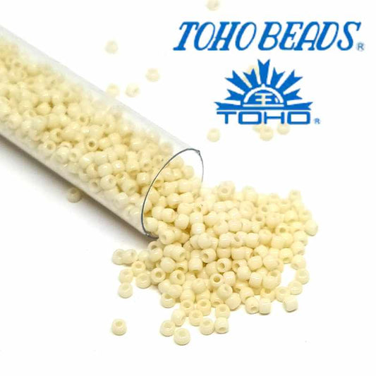 11/0 Toho - rocalla - Opaque Light Beige - 5gr. col.51 -  - Crystaldreams Abalorios