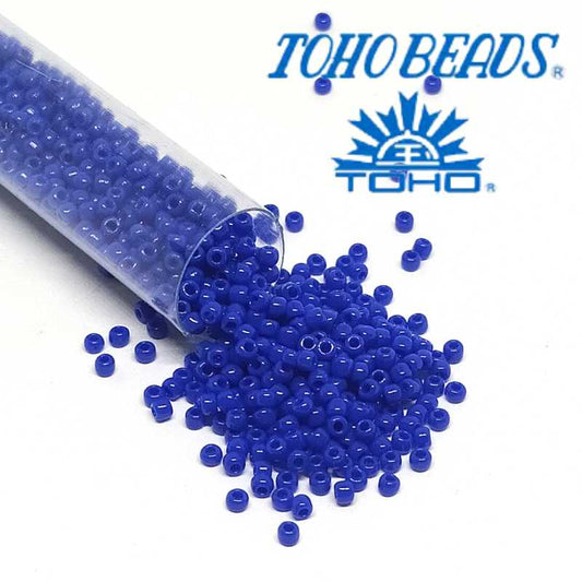 11/0 Toho - rocalla - Opaque Navy Blue - 5gr. col.48 -  - Crystaldreams Abalorios