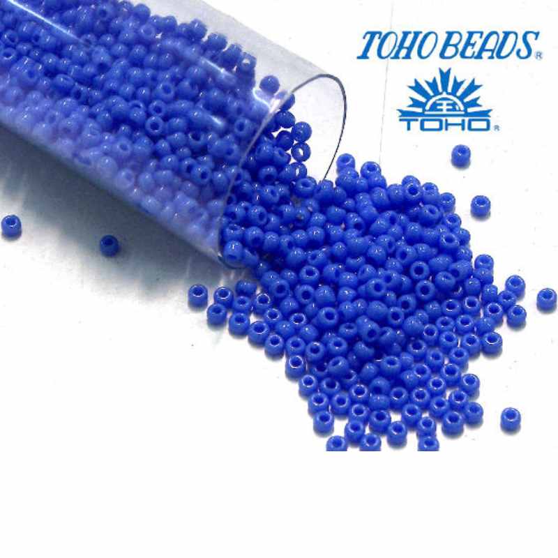 11/0 Toho - rocalla - Opaque Periwinkle - 5gr. col.48L -  - Crystaldreams Abalorios