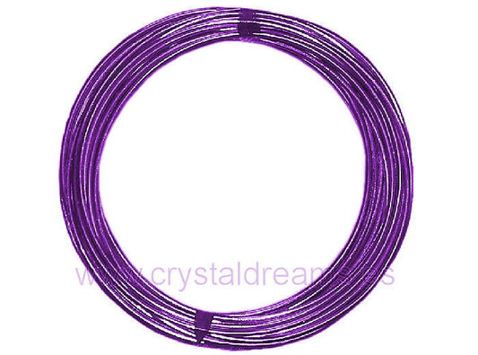 12 METROS - CABLE DE ALUMINIO - 1mm - VIOLET -  - Crystaldreams Abalorios