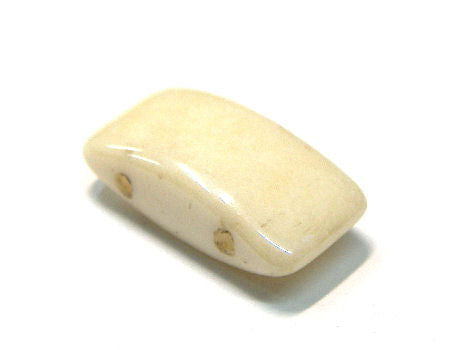 1 x Cuenta Carrier Beads - 9x17mm - Beige -  - Crystaldreams Abalorios