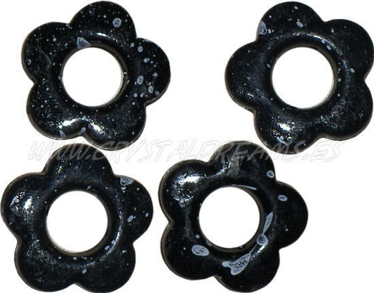 4 Piezas Flores Acrilico mod. Spray - 26mm Agujero: 1,8mm -  - Crystaldreams Abalorios