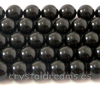 5810 8mm Mystic Black- paquete de 12 piezas -  - Crystaldreams Abalorios