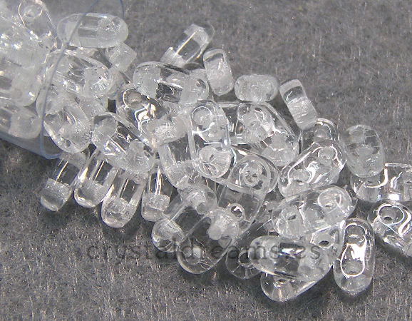 5 gr. Bar - Czech Mates - 6x2mm - Crystal -  - Crystaldreams Abalorios