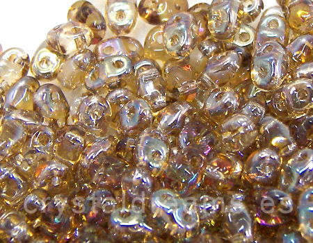 5 gramos Miniduo® 2 x 4mm - Aguj:0,8mm CRYSTAL CELSIAN -  - Crystaldreams Abalorios
