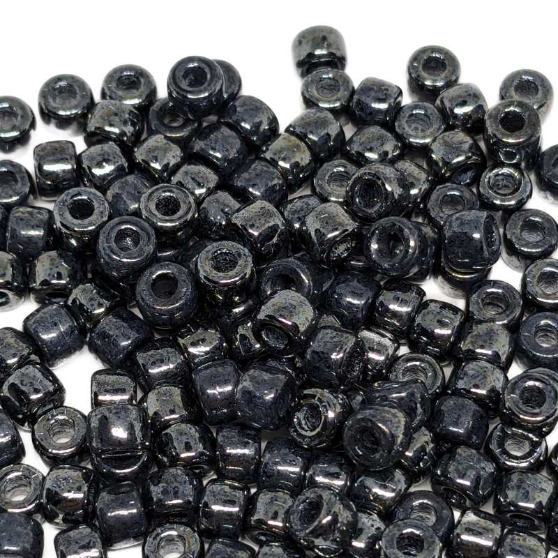 6/0 Matubo Beads - Hematite - 5 gr. -  - Crystaldreams Abalorios