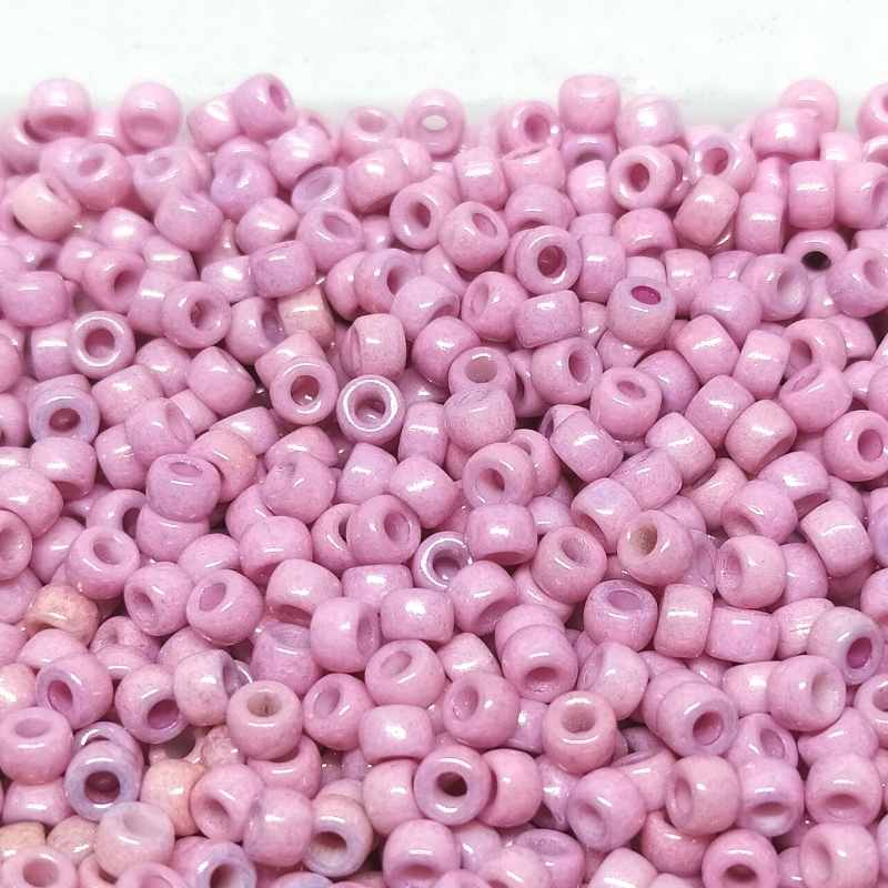 6/0 Matubo Beads - Luster Metallic Pink - 5 gr. -  - Crystaldreams Abalorios