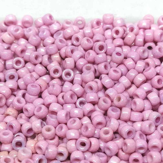 6/0 Matubo Beads - Luster Metallic Pink - 5 gr. -  - Crystaldreams Abalorios