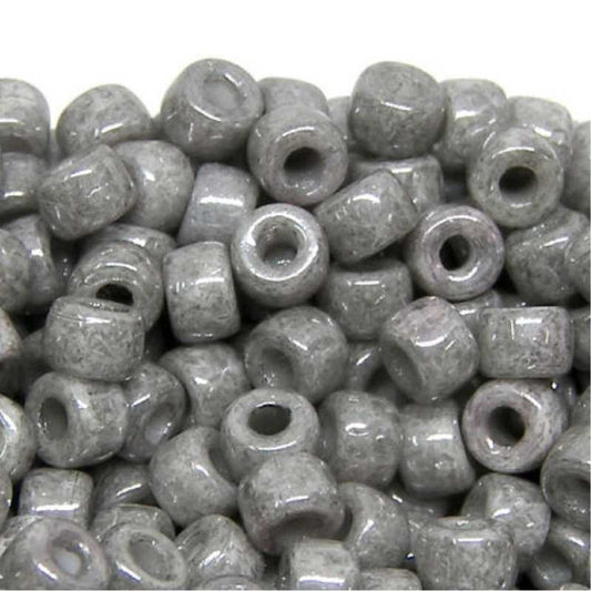 6/0 Matubo Beads - Luster Opaque Gray - 5 gr. -  - Crystaldreams Abalorios