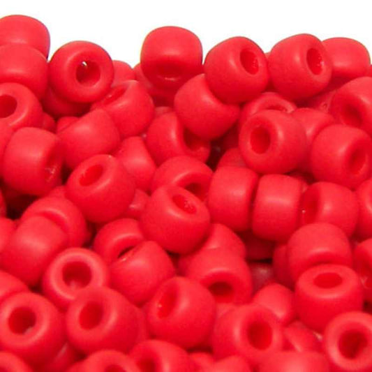 6/0 Matubo Beads - Matte Opaque Red - 5 gr. -  - Crystaldreams Abalorios